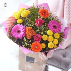 Mothers Day Bright Bouquet without Lilies