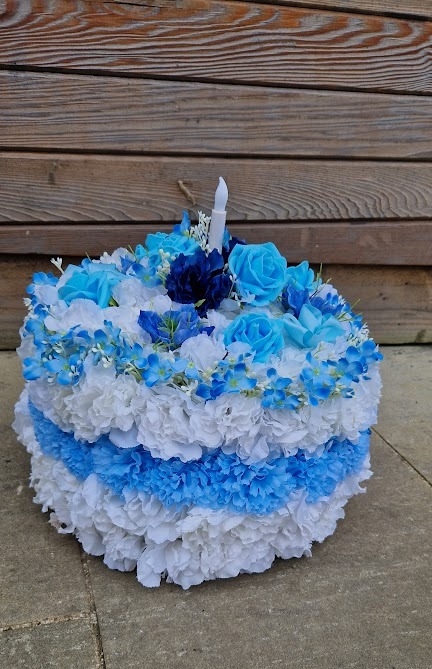 Birthday Cake of flowers