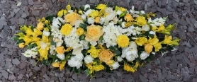 Yellow & White Coffin spray