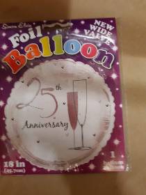 25th Anniversary Balloon
