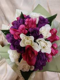mixed rose everlasting bunches ( artificial)