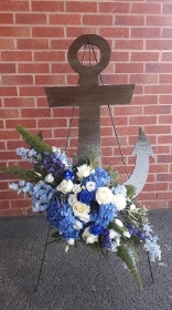 Anchor Tributes on stand