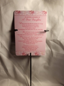 daughter card on stand