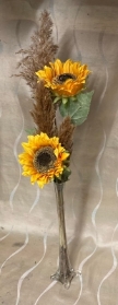 Everlasting Sunflower Vase