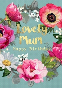 Lovely mum Birthday card