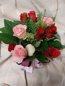 romantic rose hat box