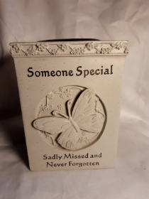 someone special butterfly rose bowl
