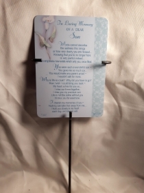son card and stand